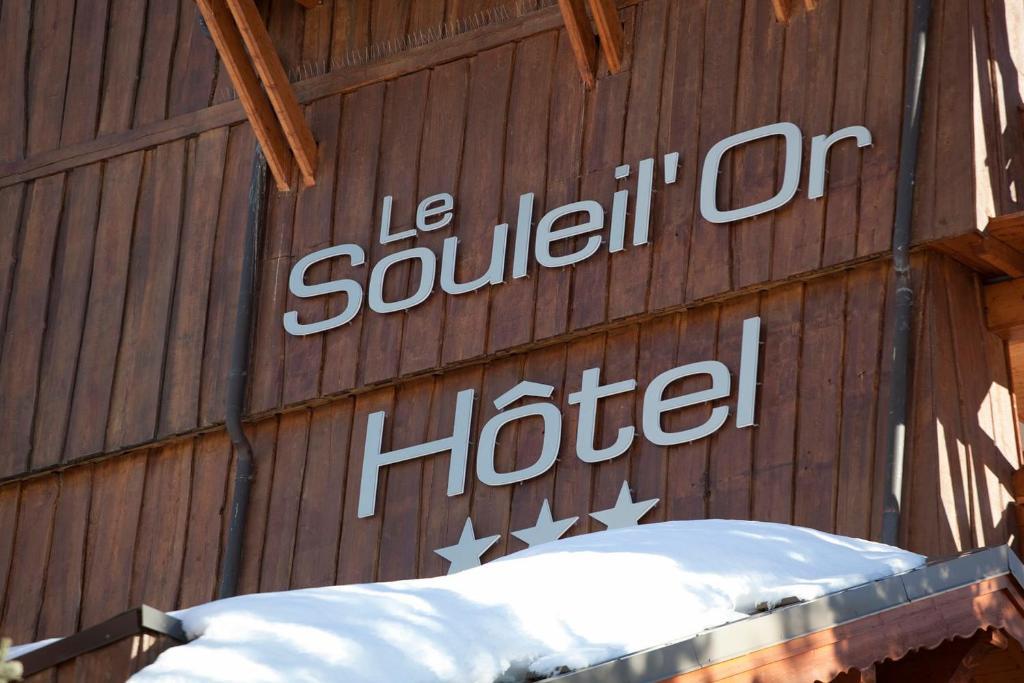 Le Souleil'Or Ξενοδοχείο Λε Ντεζ Αλπ Εξωτερικό φωτογραφία